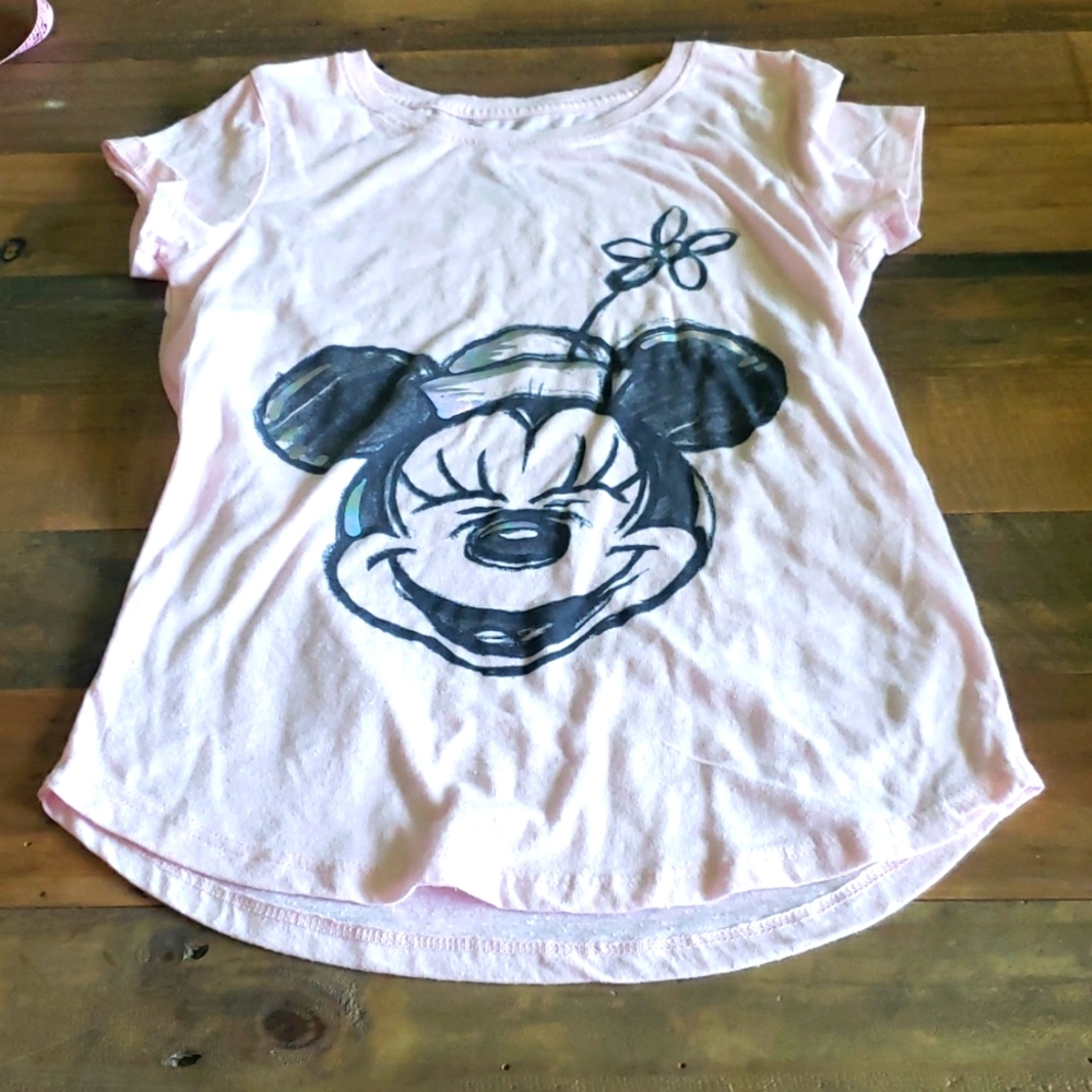 Holographic Minnie tee